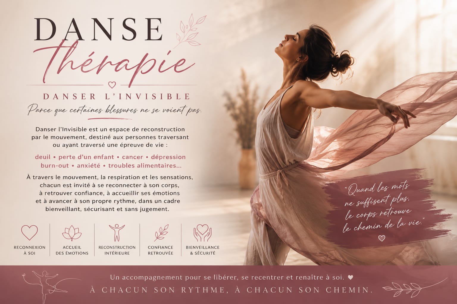 Danse Thérapie – Danser l'invisible