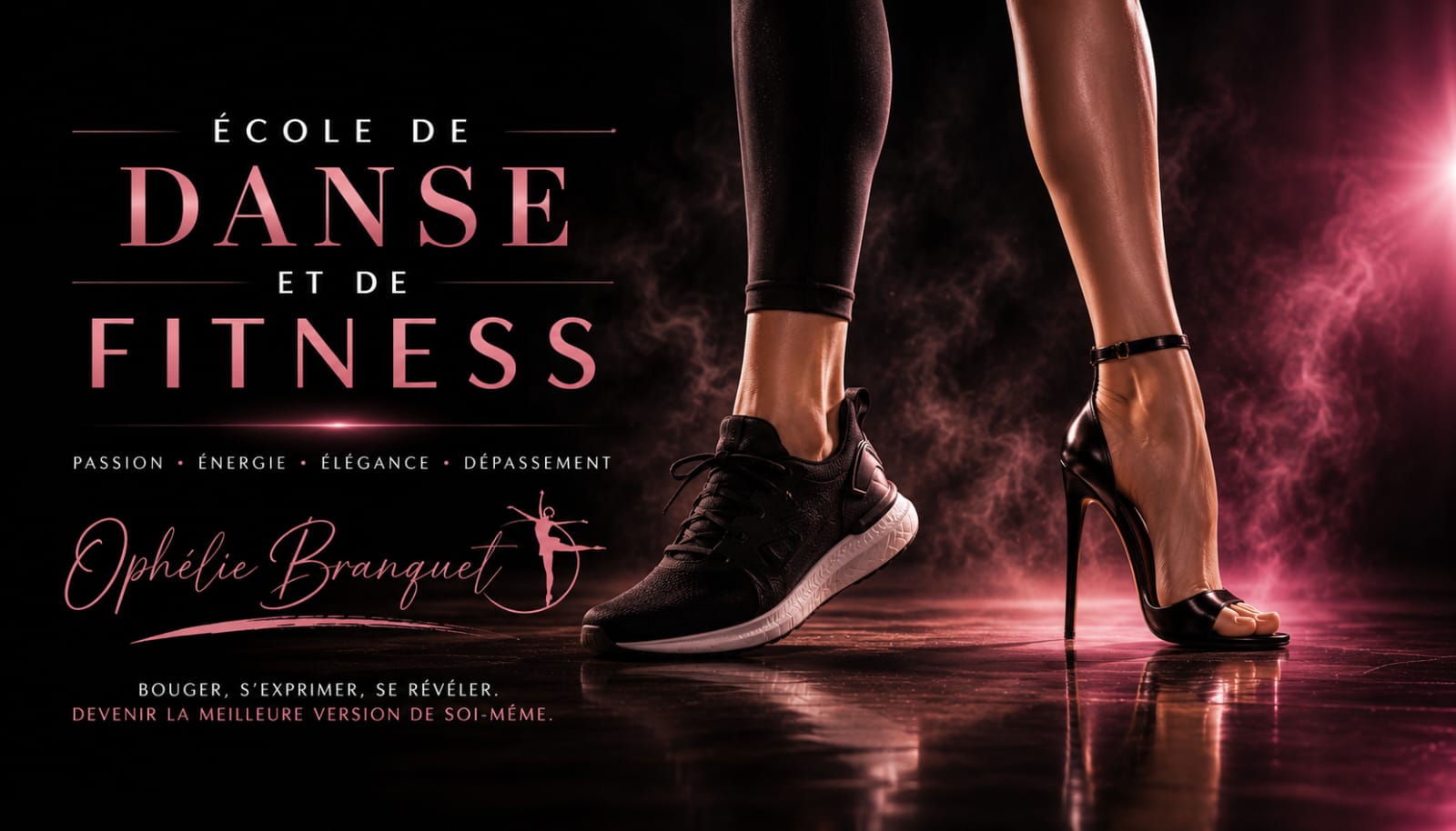 Affiche École de Danse et de Fitness Ophélie Branquet
